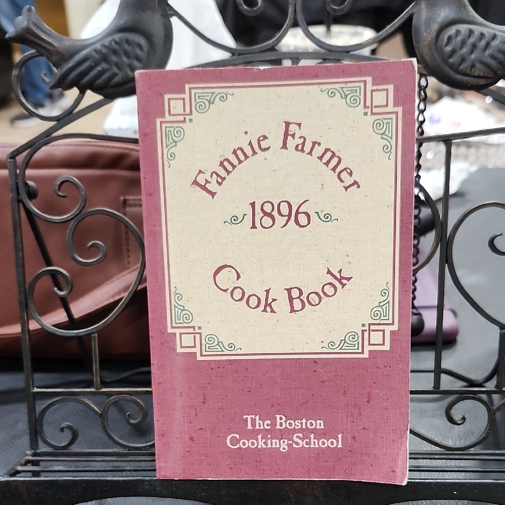 FANNIE FARMER 1896 COOKBOOK